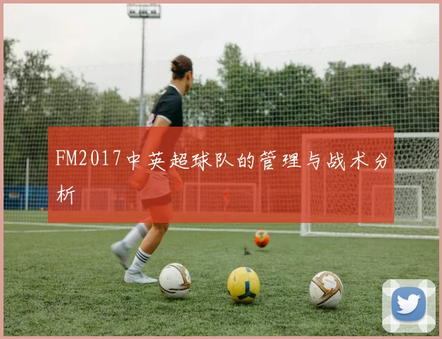 FM2017中英超球队的管理与战术分析